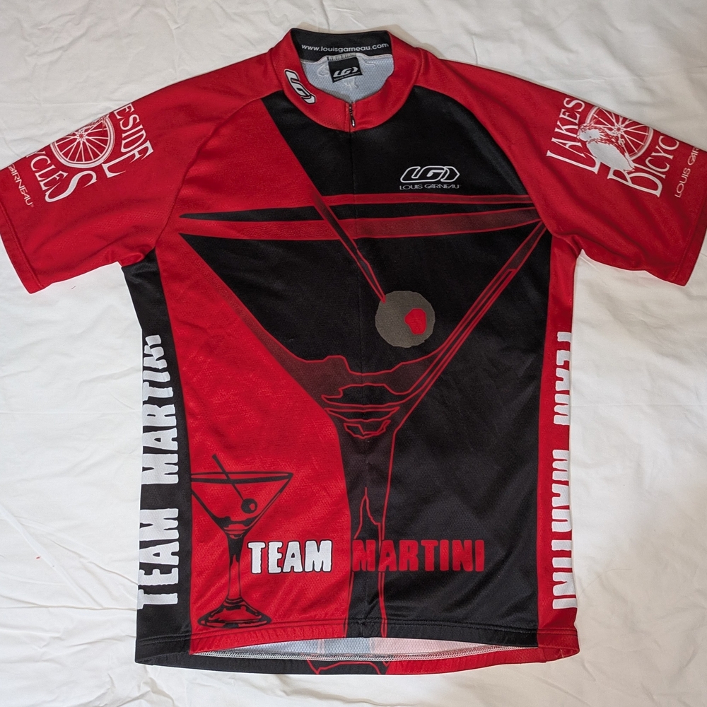 Team Martini Louis Garneau Men's Cycling Jersey - Medium